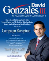 David Gonzales III - Ad Campaign 2009